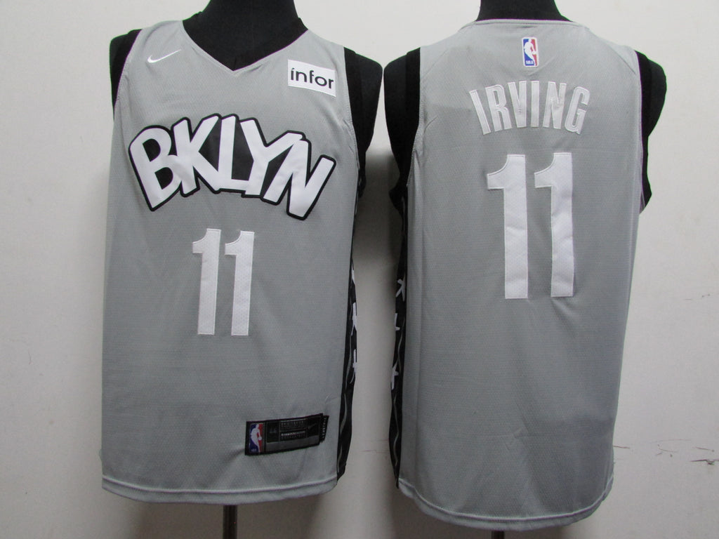Kyrie Irving #11 Brooklyn Nets Black Icon Edition Swingman Jersey