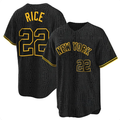 Ben Rice #22 New York Yankees 2026 Fashion Replica Blackout Stitched Jersey