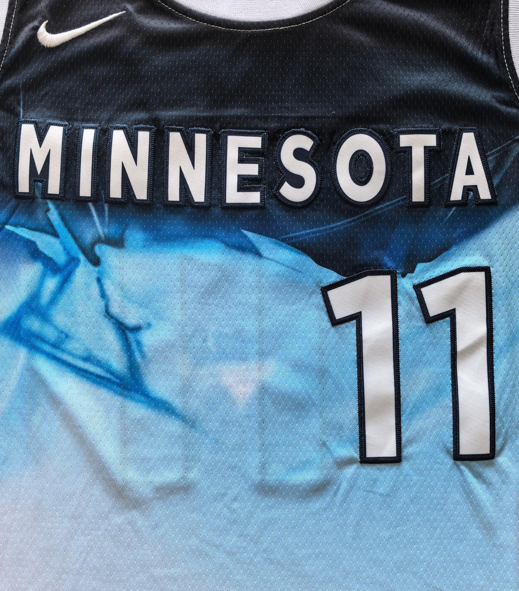 Men's Minnesota Timberwolves Naz Reid #11 White 2025 City Edition Swingman Jersey