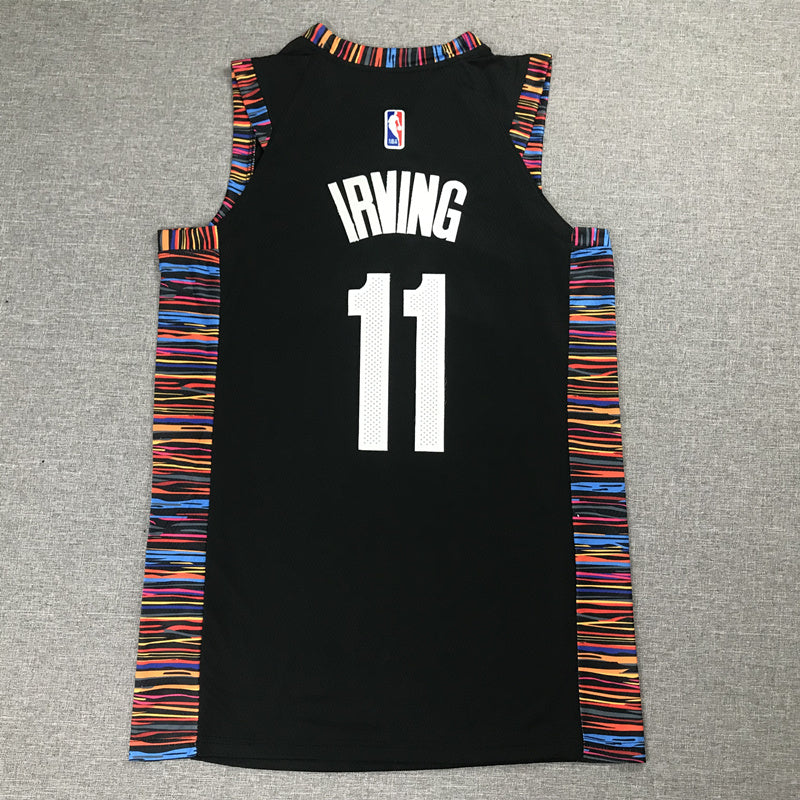 Men's Brooklyn Nets Kyrie Irving #11 Nike City Edition SW Fan Edition 2019-20 Swingman Jersey