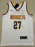 Men's Jamal Murray Denver Nuggets #27 Nike Association Edition Swingman Jersey – White