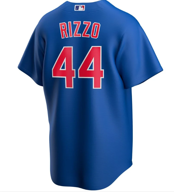 Anthony Rizzo #44 Chicago Cubs Nike Men's Blue Alternate Replica Jersey