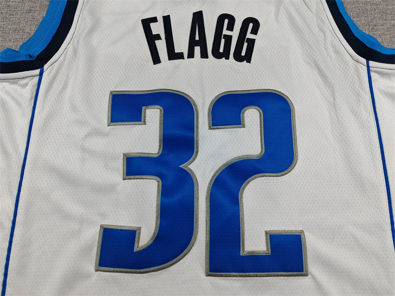 Dallas Mavericks Cooper Flagg #32 White Association Edition Swingman Jersey
