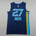 Men's Memphis Grizzlies Cameron Boozer #27 Navy Swingman Jersey – Icon Edition