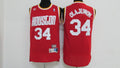 Men's Houston Rockets Hakeem Olajuwon #34 Hardwood Classics Swingman Jersey