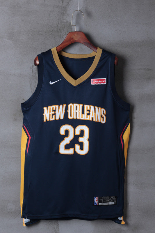 Men's Los Angeles Lakers LeBron James #23 Swingman Jersey – Blue