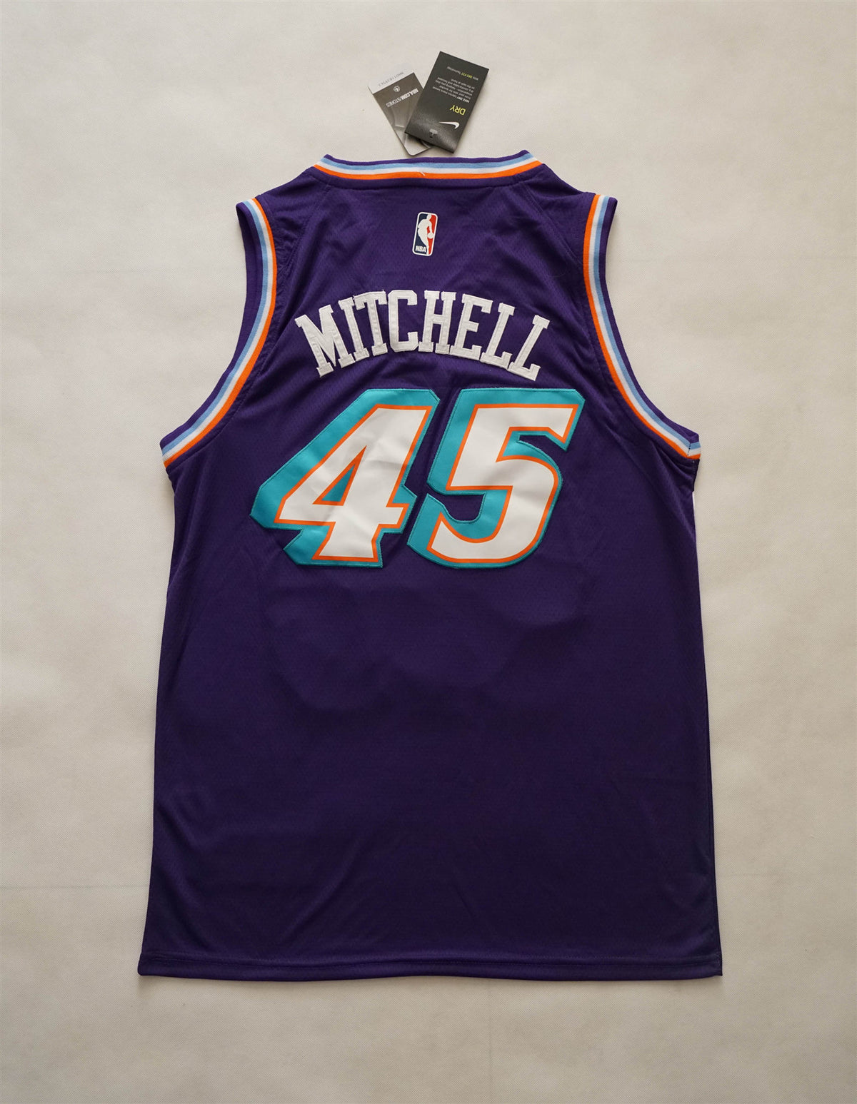 Men's Utah Jazz #45 Purple 2022-23 Classic Edition Swingman Jersey – Mountain Gradient