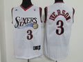 Men's Philadelphia 76ers Allen Iverson #3 Mitchell & Ness 1997-98 Hardwood Classics Swingman Jersey – Red