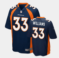 Men's Denver Broncos Javonte Williams Nike Game Jersey