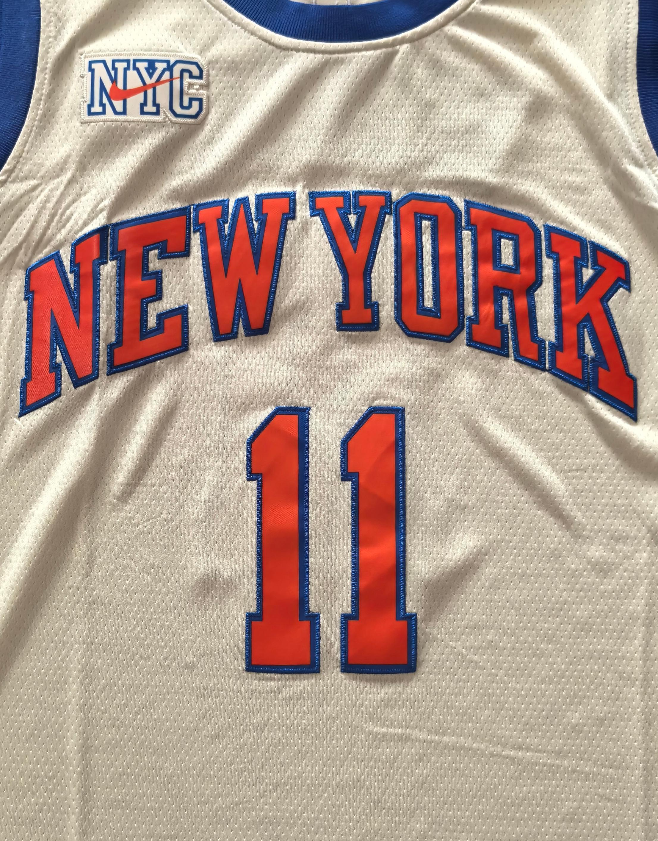 Men's New York Knicks Jalen Brunson #11 Cream 2025-26 Swingman Jersey – City Edition