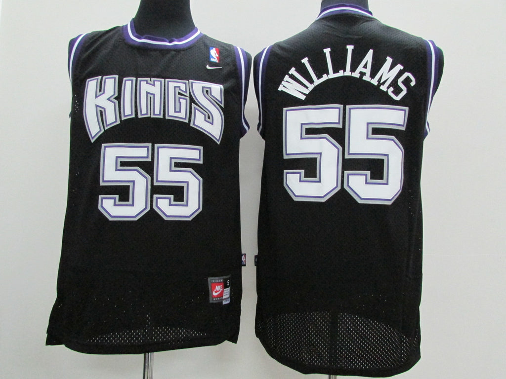 Men's Sacramento Kings Jason Williams #55 1990s Hardwood Classics Swingman Jersey