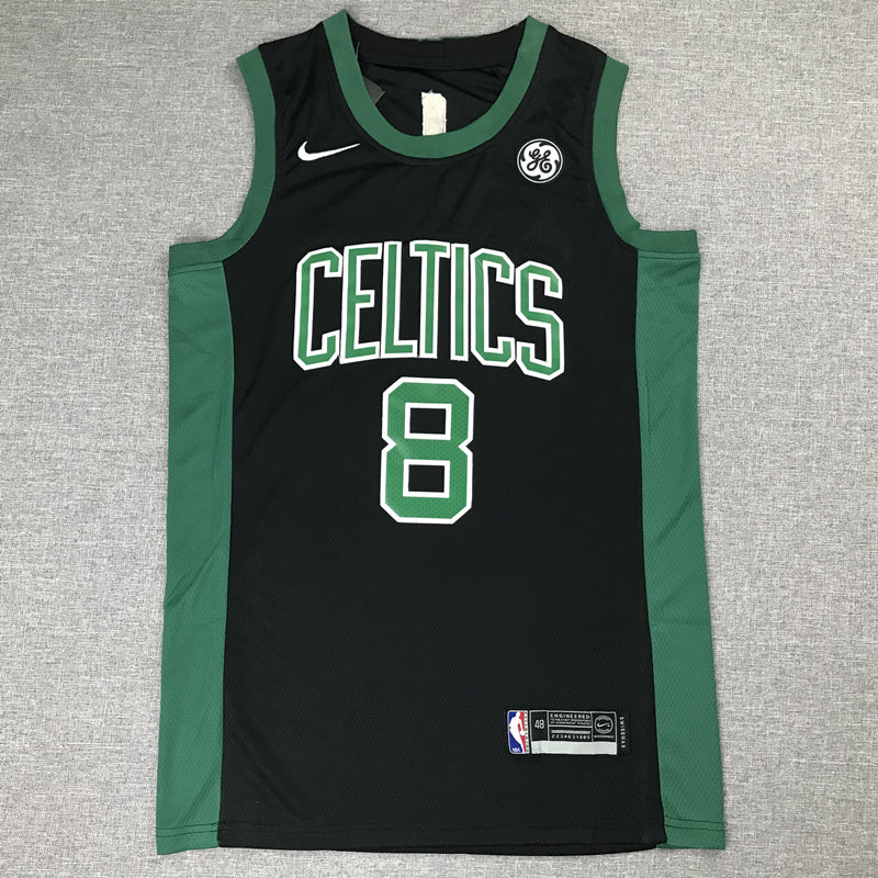 Men's Boston Celtics Kemba Walker #8 Game Jersey – Black