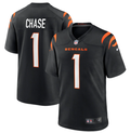 Men's Ja'Marr Chase Cincinnati Bengals Nike Game Jersey | Black | Officially Licensed