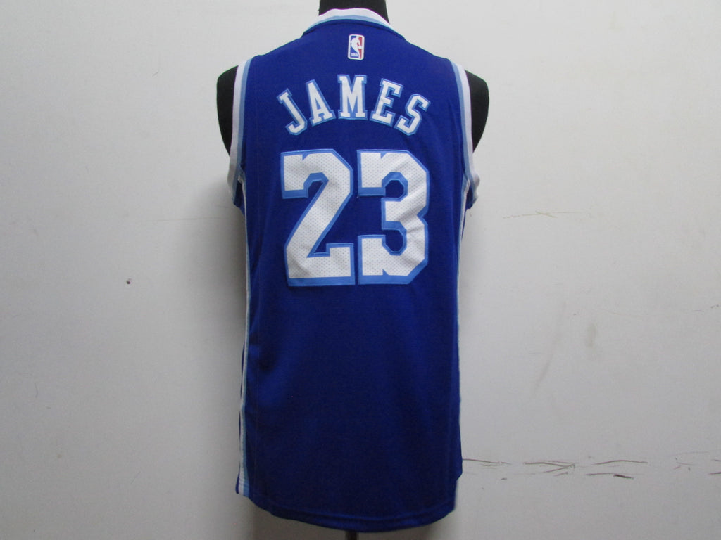Men's LA Lakers – LeBron James #23 Blue NBA Jersey
