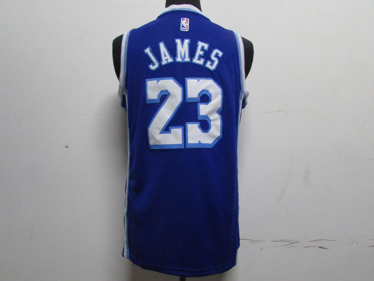Men's LA Lakers – LeBron James #23 Blue NBA Jersey