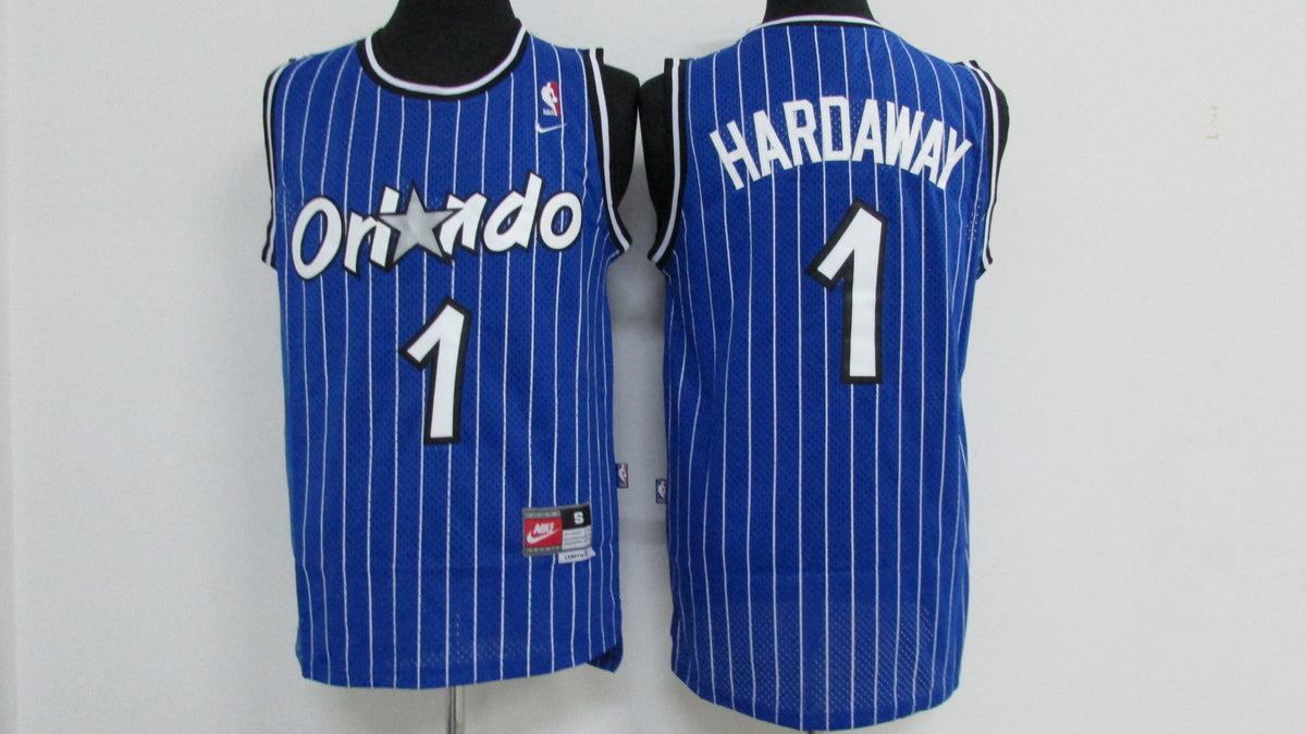 Adult Anfernee Penny Hardaway Orlando Magic Mitchell & Ness Black Throwback Swingman Jersey - Men's
