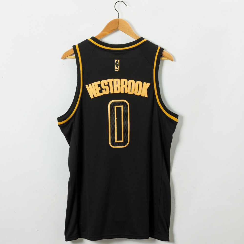 Russell Westbrook #0 Houston Rockets Black Jersey