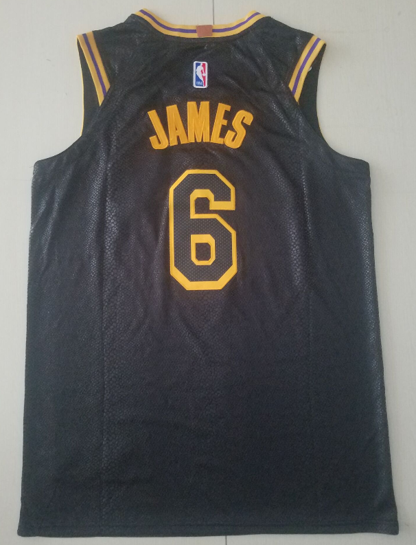 Men's Los Angeles Lakers Kobe Bryant #24 Swingman Jersey – Black