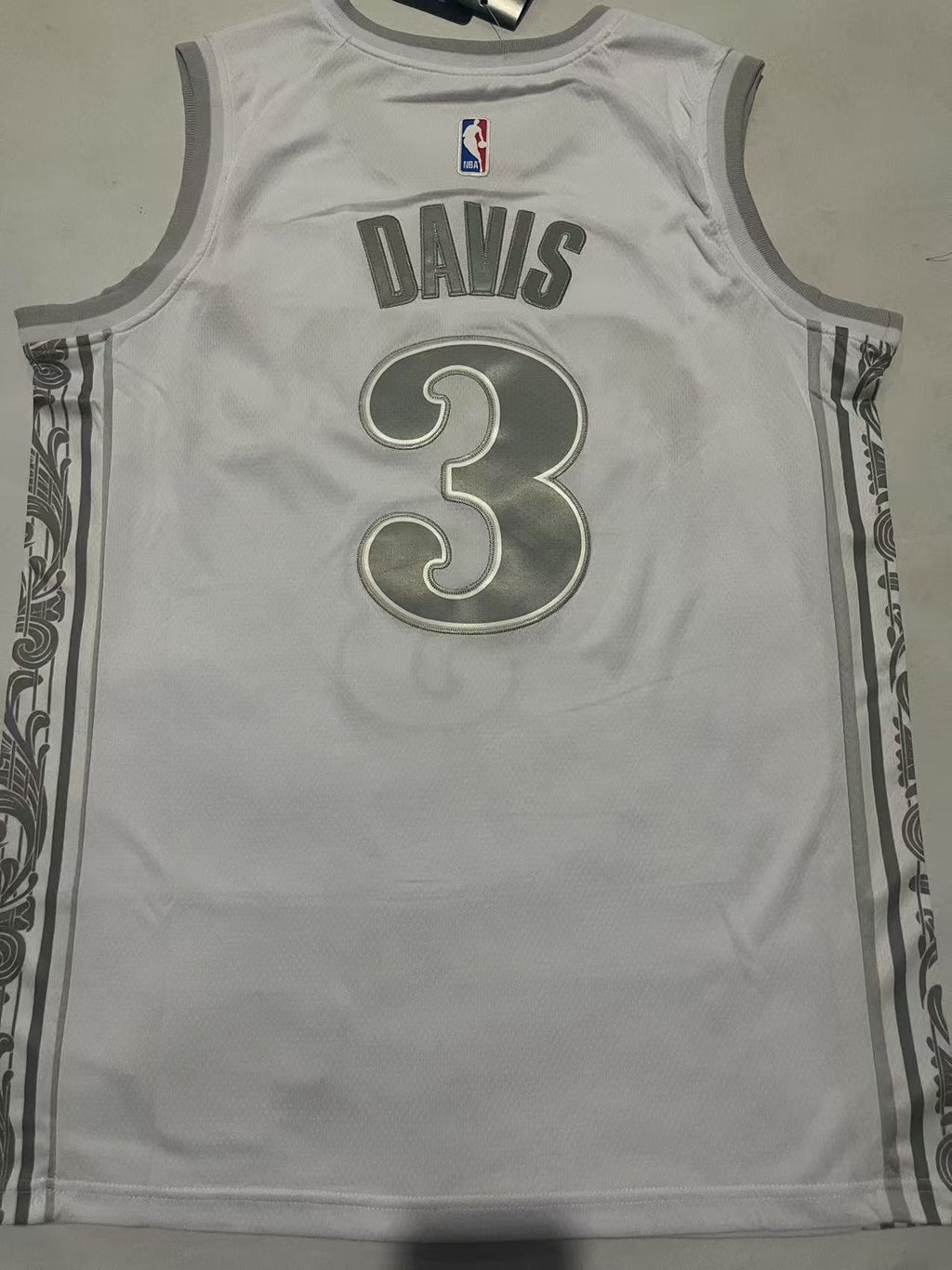 Men's Anthony Davis Dallas Mavericks #3 Nike 2024/25 City Edition Swingman Player Jersey – White