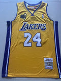 Men's Kobe Bryant Los Angeles Lakers #24 Mitchell & Ness 2007/08 Authentic Jersey – Gold