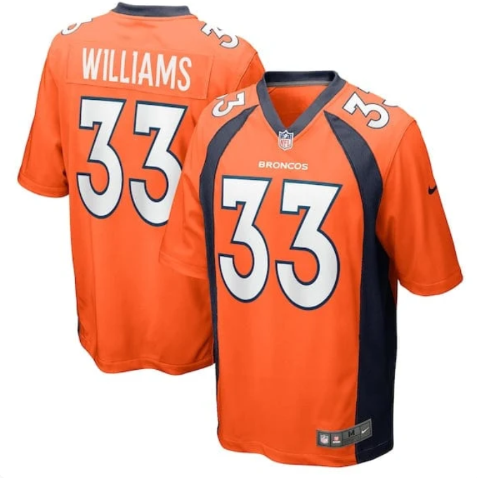 Javonte Williams Denver Broncos Jersey