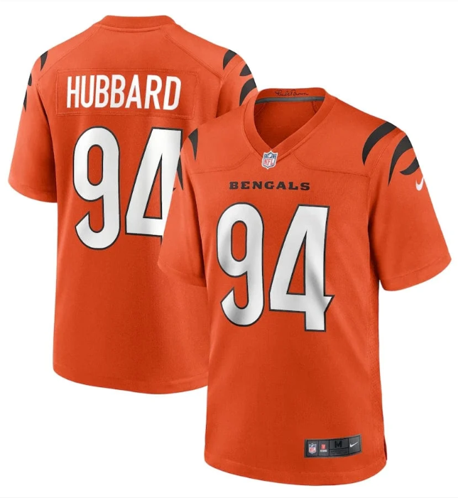 Men's Sam Hubbard Cincinnati Bengals Nike Game Jersey | Officially Licensed