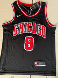 Men's Chicago Bulls Zach LaVine #8 Air Jordan SW Fan Edition Swingman Jersey – Black