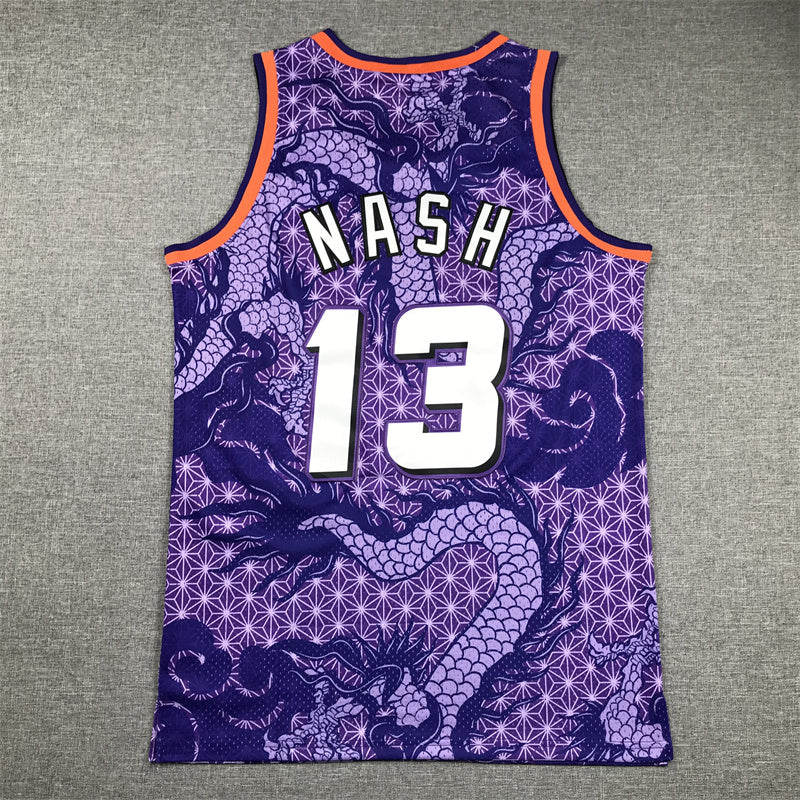 Men's Steve Nash Phoenix Suns Nike Dragon Special Edition Swingman Jersey – Orange