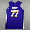 Los Angeles Lakers Luka Dončić #77 Purple Statement Edition Swingman Jersey