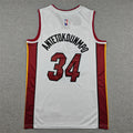 Miami HEAT Tre Donaldson Nike Association Edition White Swingman Jersey
