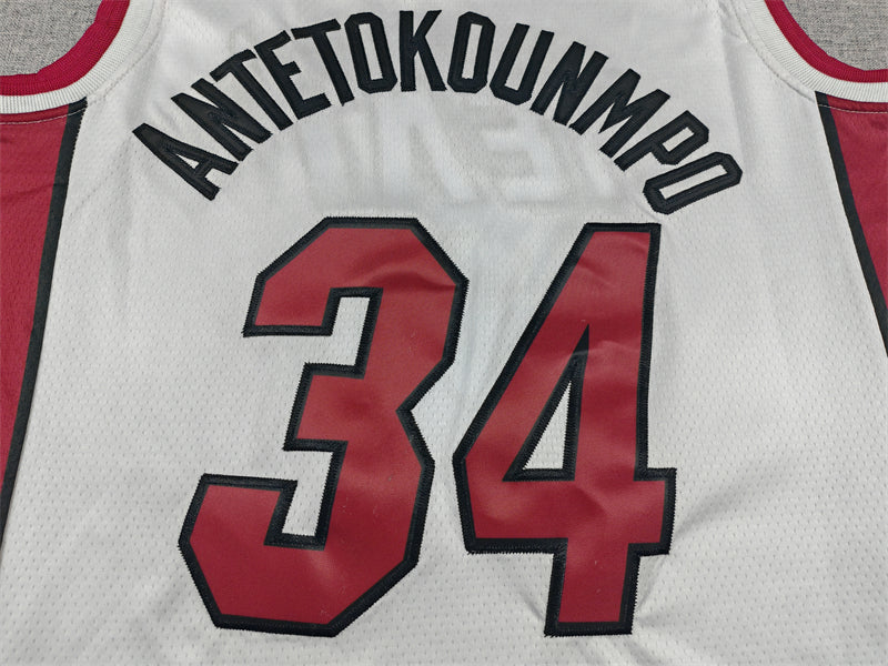 Miami HEAT Tre Donaldson Nike Association Edition White Swingman Jersey
