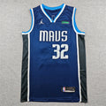 Dallas Mavericks Cooper Flagg #32 Navy Statement Edition Swingman Jersey