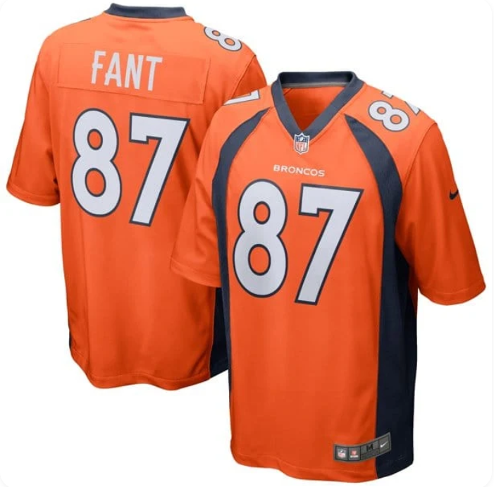 Men's Denver Broncos Noah Fant #87 Game Jersey