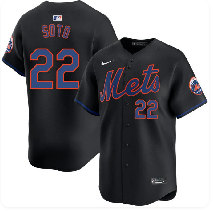 Juan Soto #22 New York Mets Nike Road Limited Player Jersey – Gray