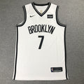 Men's Brooklyn Nets Kevin Durant #7 Nike City Edition SW Fan Edition 2019-20 Swingman Jersey – White