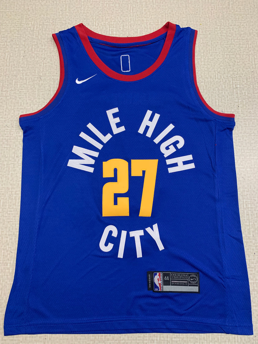 Men's Jamal Murray Denver Nuggets #27 Nike 2022-23 Statement Edition Swingman Jersey – Blue