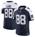 Men's Dallas Cowboys CeeDee Lamb #88 Navy Alternate Nike Game Jersey