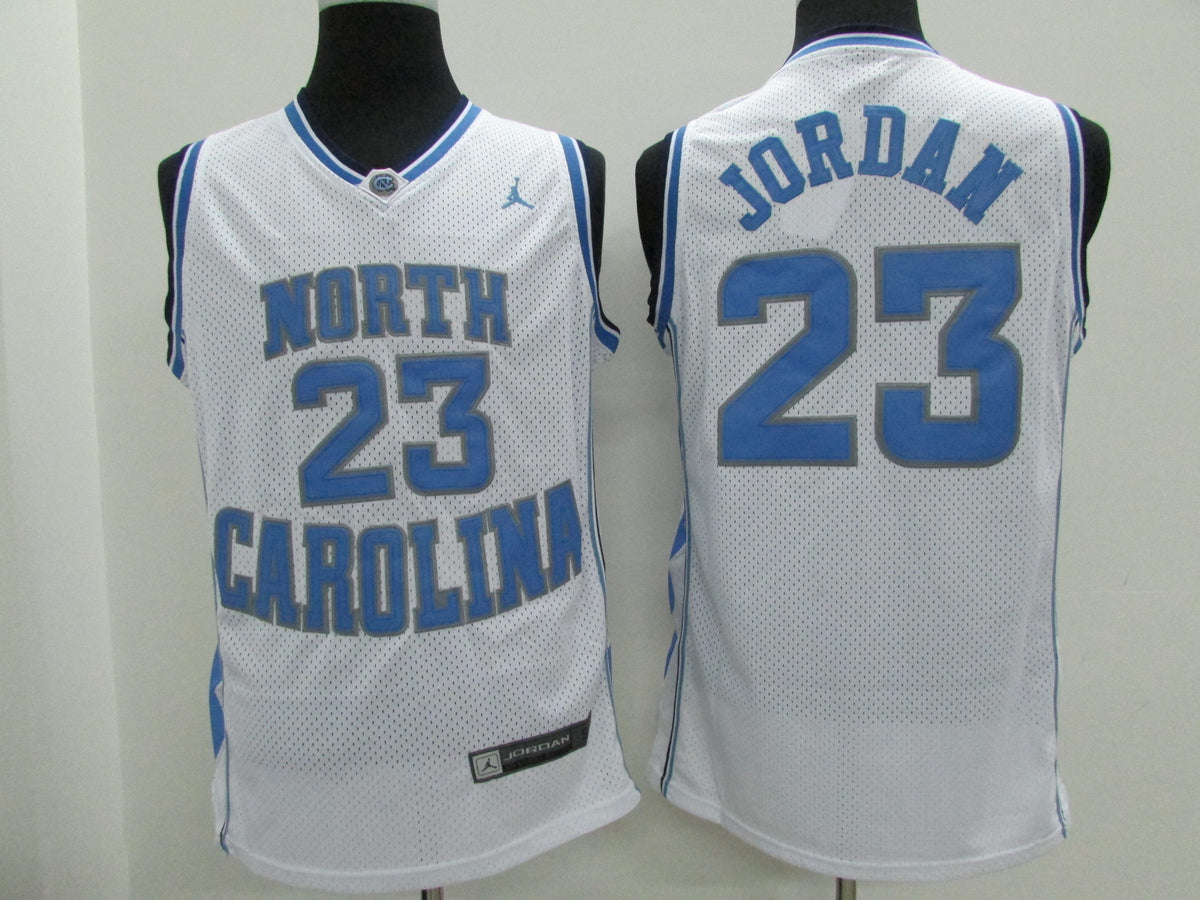 Jordan Brand UNC North Carolina Tar Heels #23 Basketball Jersey – White