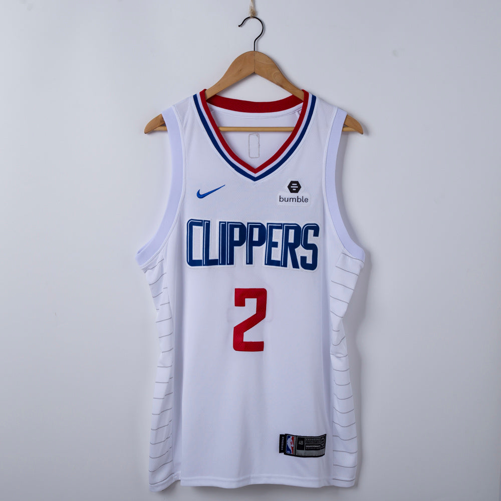 Men's LA Clippers Kawhi Leonard #2 Swingman Jersey – White