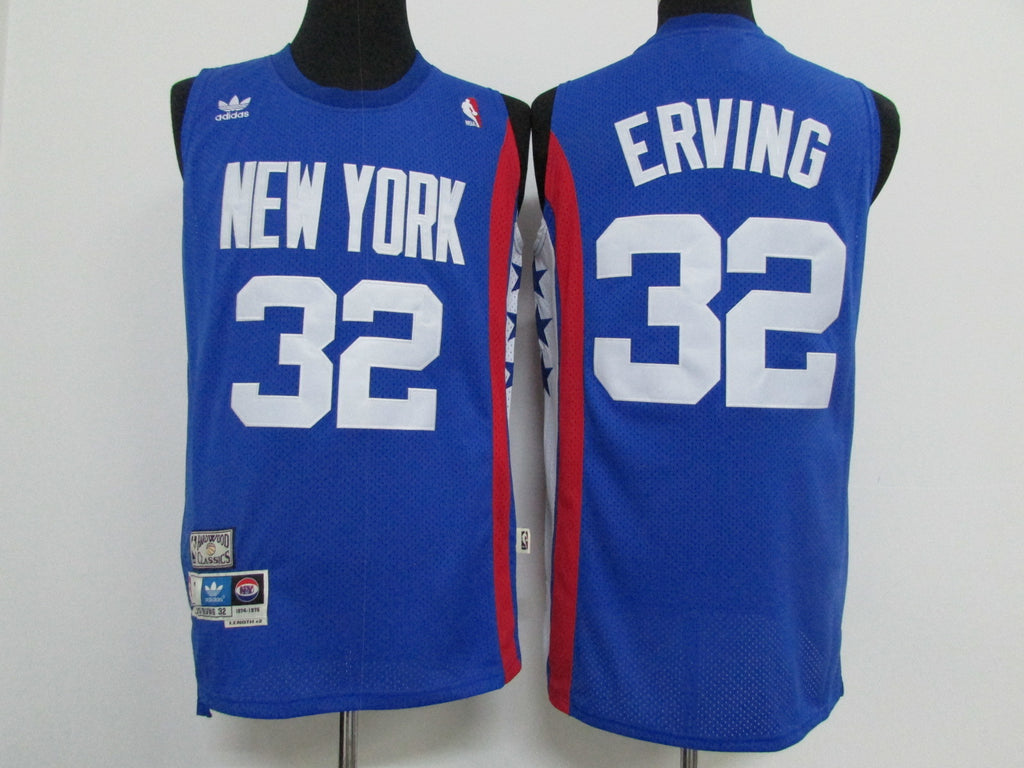 Men's New York Nets Julius Erving #32 Mitchell & Ness 1973 Hardwood Classics Authentic Jersey