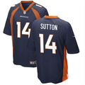 Youth Denver Broncos Courtland Sutton #14 Nike Navy Game Jersey