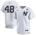 Anthony Rizzo #48 New York Yankees 2024 World Series Home Limited Men's Jersey – White