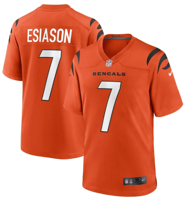 Men's Boomer Esiason Cincinnati Bengals Nike Retired Alternate Game Jersey | Orange