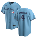 Toronto Blue Jays #4 George Springer Custom Baseball Jersey