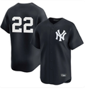 Ben Rice #22 New York Yankees Navy Alternate Limited Stitched Baseball Jersey