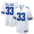 Men's Dallas Cowboys Javonte Williams Nike Game Jersey – White