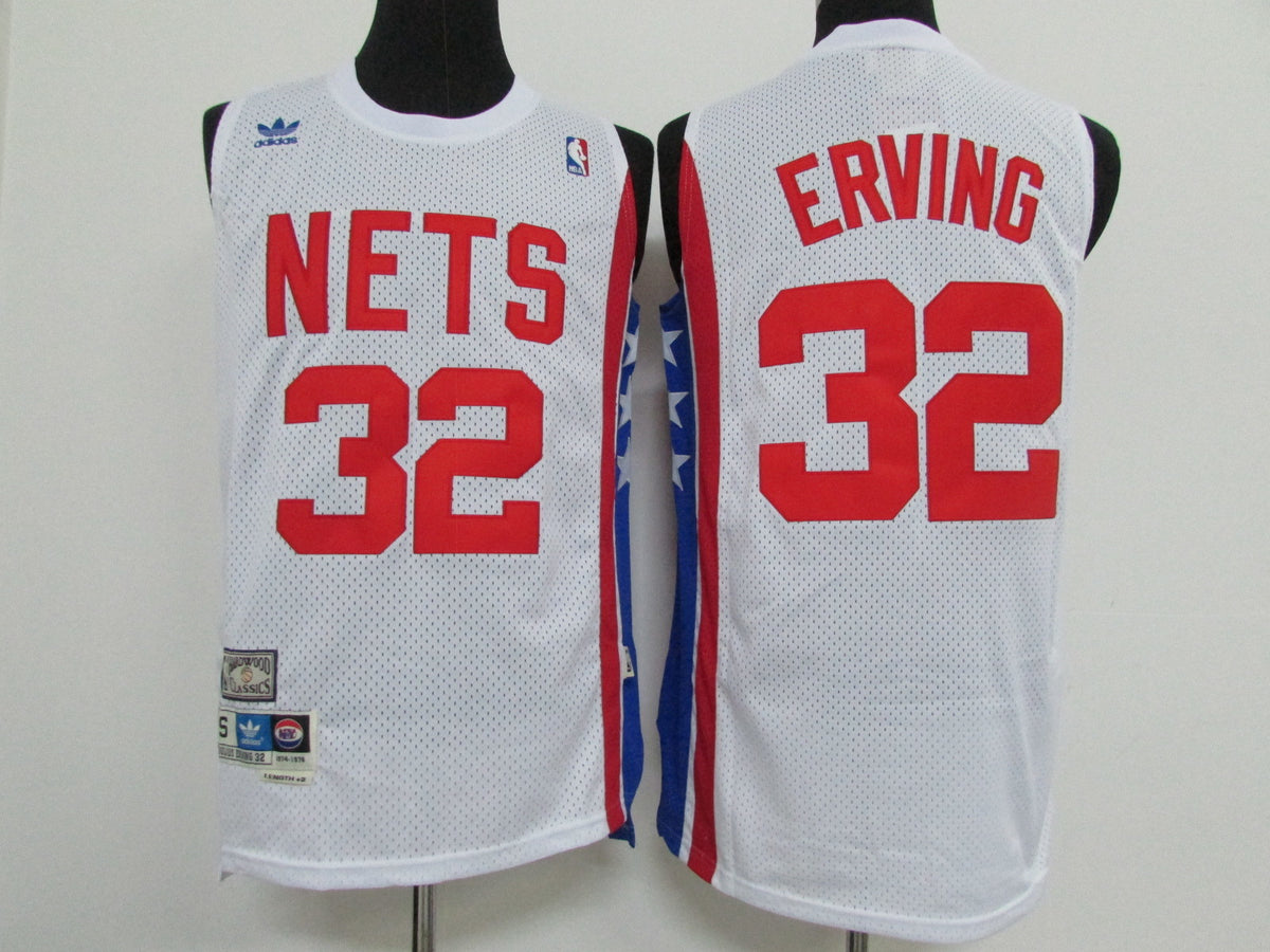 Men's New York Nets Julius Erving #32 Mitchell & Ness 1973 Hardwood Classics Authentic Jersey
