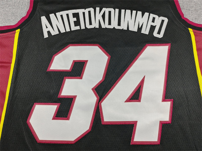 Mitchell & Ness x Miami Heat Dark HWC 2013-14 Jersey – Ray Allen #34