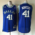 Men's Dallas Mavericks Dirk Nowitzki #41 Mitchell & Ness 1998-99 Hardwood Classics Swingman Jersey