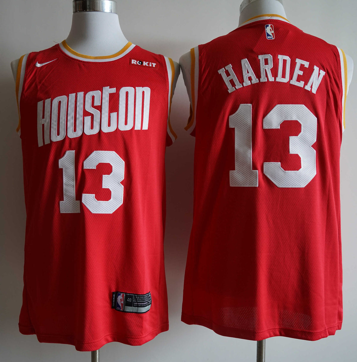 Men's Houston Rockets James Harden #13 Nike Statement Edition 2021-22 Swingman Jersey
